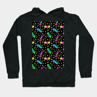 80s retro bandaids Hoodie